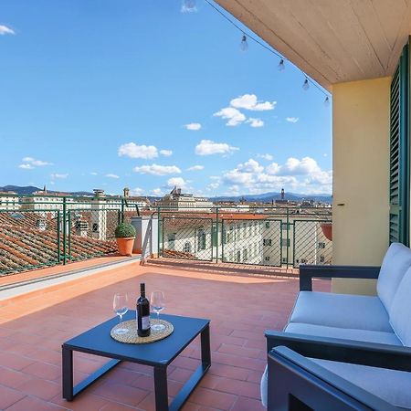 Apartament Penthouse With Big Terrace In Oltrarno Florencja Zewnętrze zdjęcie