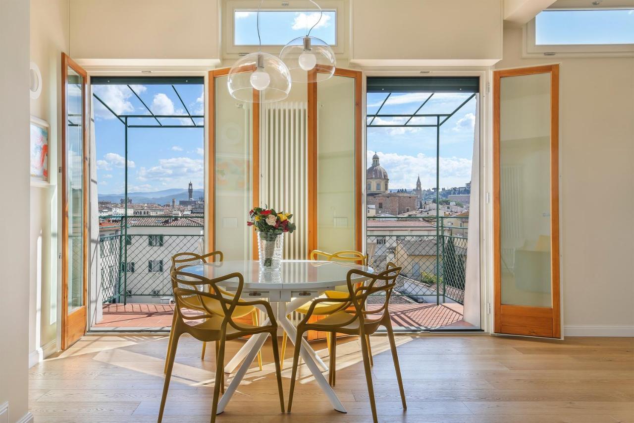 Apartament Penthouse With Big Terrace In Oltrarno Florencja Zewnętrze zdjęcie